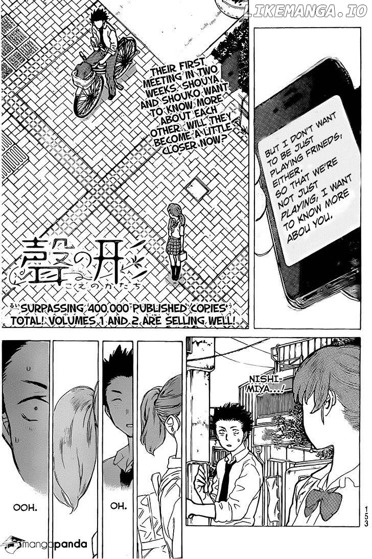 A Silent Voice, Chapter 23 image 01